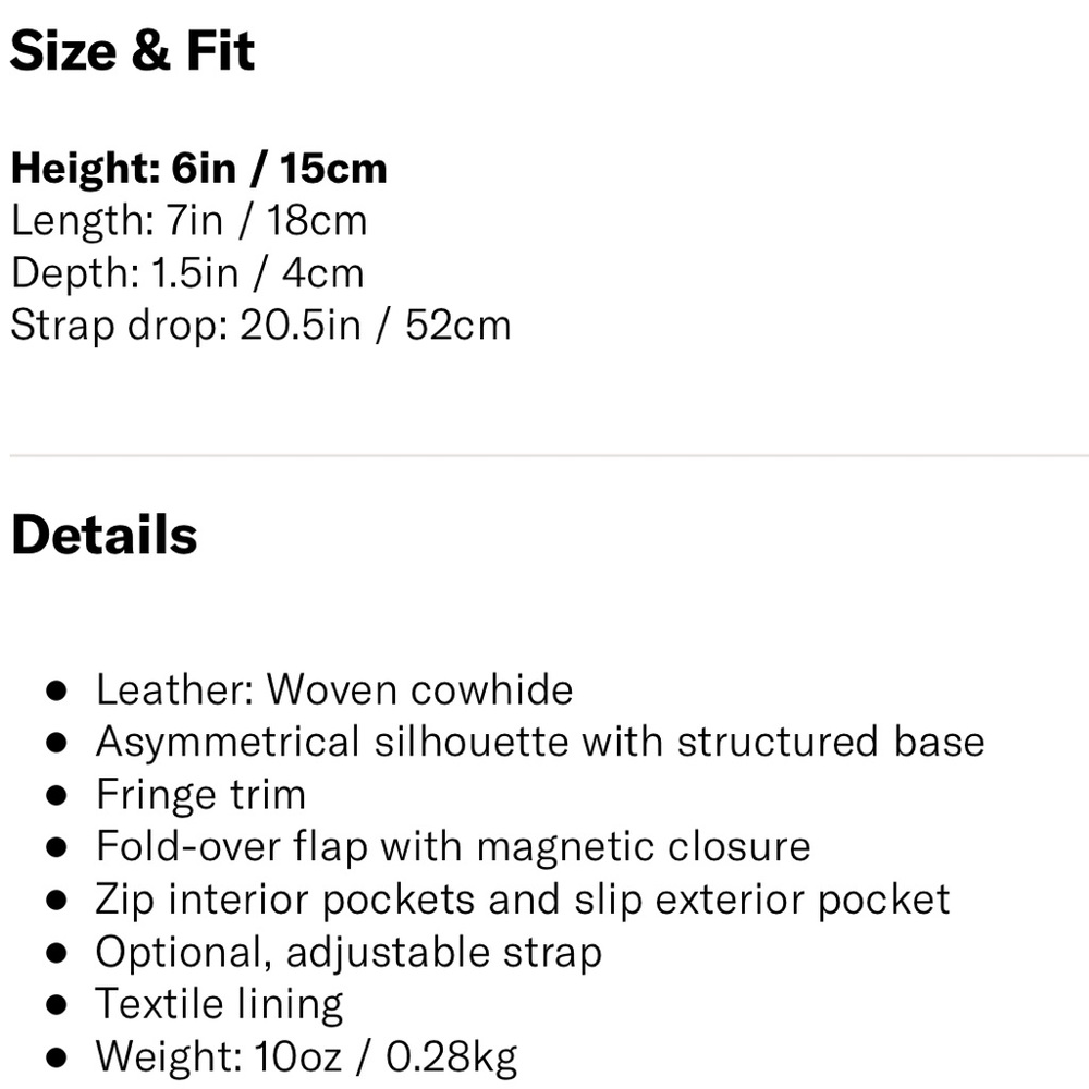 SOLD Staud acute woven crossbody bag - Picture 5 of 5